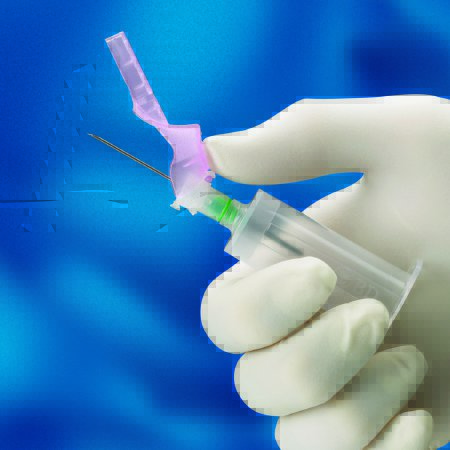 Needle Blood Collection BD Vacutainer® Eclipse™ with Holder 22 Gauge 1-1/4 Inch Needle Length Safety Needle Without Tubing Sterile by BD  ID 368651